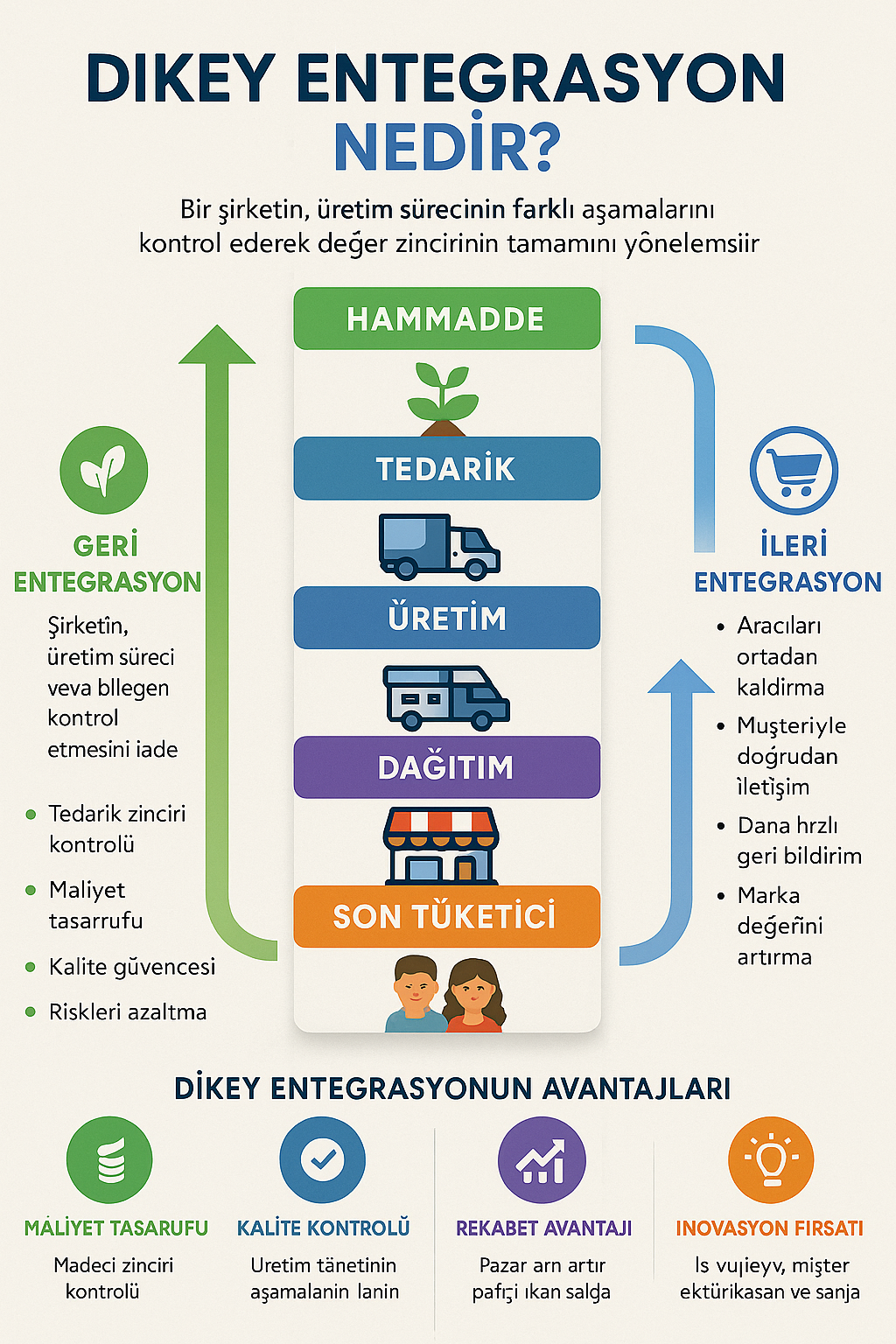 Dikey Entegrasyon ( Dikte Entegrasyon ) Nedir ?